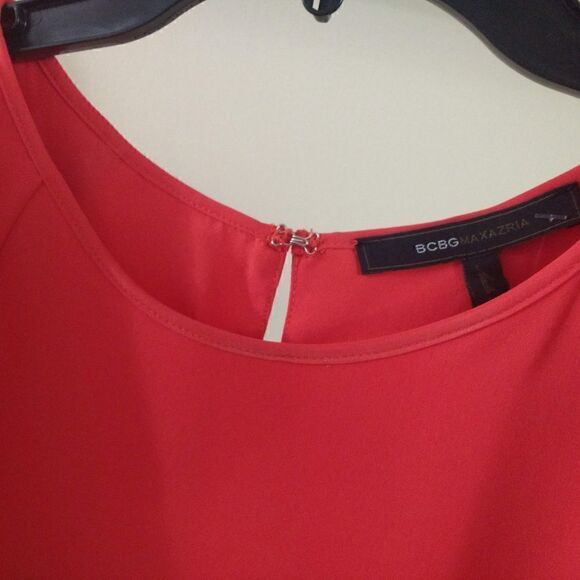 BCBG Ruffle Sleeves Summer Dress - Picture 4 of 7